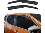 2X Paravento Parapioggia Per Vw Caddy Tipo 2K 2003-2020 Acrilico Scuro