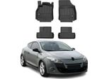 2009-2012 Renault Megane Coupe Tappetini Tpe Nero 4 Pz