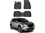 2021-2025 Nissan X-Trail Iv T33 Tappetini Tpe Nero 3 Pz