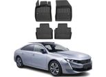 2018-2025 Peugeot 508 Tappetini Tpe Nero 4 Pz