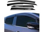 4X Paravento Parapioggia Per Vw Passat B8 2015-2019 Acrilico Scuro