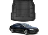 Omac Rivestimento Del Bagagliaio In Gomma Per Audi A8 D4 2009-2018 Rivestimento Del Bagagliaio In Tpe Nero