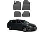 2018-2025 Kia Ceed Tappetini Tpe Nero 4 Pz