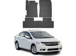 2011-2016 Honda Civic Ix FußMatten Gummi Schwarz 4 Tlg