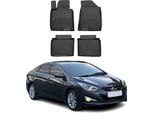2014-2019 Hyundai I40 Tappetini Tpe Nero 4 Pz
