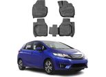 2014-2021 Honda Jazz Tappetini Tpe Nero 4 Pz