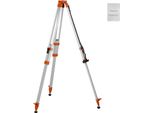 Succebuy Treppiede Per Livella Laser, Attacco Filettato 5/8"-11, Altezza Regolabile Da 16,53-65,55 Pollici, Treppiede Per Rilievi Con Gambe Retrattili, Piedini Antiscivolo Per L'edilizia"