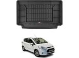 Omac Rivestimento Del Bagagliaio In Gomma Per Ford B-Max 2012-2017 Rivestimento Del Bagagliaio In Tpe Nero