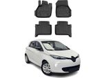 2012-2025 Renault Zoe Tappetini Tpe Nero 4 Pz