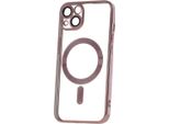 Colore Chrome Custodia Per Cellulare Bumper Compatibile Con Iphone 16E (Se 4 2025) Rosegold