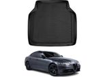 Tappetino Per Bagagliaio Vaschetta Portaoggetti Per Alfa Romeo Giulia 2015-2025 Gomma Tpe