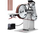 Smerigliatrice A Nastro Succebuy, Lucidatrice A Nastro Da 72 X 2 Pollici Con Velocità Variabile E Vfd, Affilacoltelli Da 1500 W Con 3 Stampi Di Affilatura