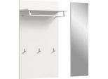 Jam Garderobe Opstelling 2 Delen Wit.