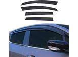4X Paravento Parapioggia Per Renault Clio Hatchback 2012-2019 Acrilico Scuro