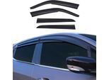 4X Paravento Parapioggia Per Renault Thalia 2008-2012 Acrilico Scuro