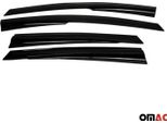 4X Paravento Parapioggia Per Ford Focus 2010-2018 Berlina A Due Volumi Scuro