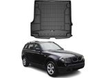 Omac Rivestimento Del Bagagliaio In Gomma Per Bmw X3 E83 2003-2010 Rivestimento Del Bagagliaio In Tpe Nero