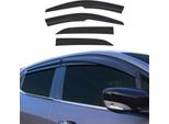 4X Paravento Parapioggia Per Hyundai I20 2014-2020 Hatchback Acrilico Scuro