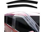 2X Paravento Parapioggia Per Vw Caddy 2021-2025 Acrilico Scuro