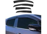 4X Paravento Parapioggia Per Fiat Linea 2007-2018 Notchback Acrilico Scuro