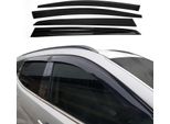4X Paravento Parapioggia Per Nissan Juke 2010-2019 Acrilico Scuro