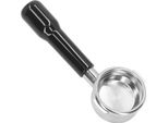 Portafiltro Da 58 Mm, Portafiltro Senza Fondo, 2 Orecchie, Acciaio Inox, Accessori Per Macchine Da Caffè Rimovibili Per Breville Serie 9, Nero