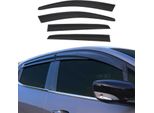 4X Paravento Parapioggia Per Vw Golf 7 2013-2019 Acrilico Scuro