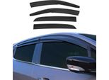 4X Paravento Parapioggia Per Citroen C-Elysee Berlina 2012-2025 Scuro