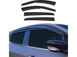 4X Paravento Parapioggia Per Opel Astra G 1998-2005 Acrilico Scuro