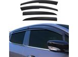 4X Paravento Parapioggia Per Renault Megane Notchback 2015-2021 Dark