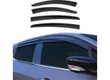 4X Paravento Parapioggia Per Ford Focus 2018-2025 Berlina A Due Volumi Scuro
