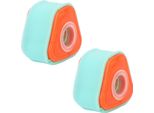 2PCS -Filtro D'aria Con Pre 595853 F��R 115P02 115P05 123P02 123P07 123P0B 123P32 125P02 125902