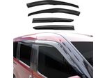 4X Paravento Parapioggia Per Ford Tourneo Courier 2014-2024 Acrilico Scuro