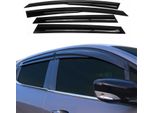 4X Paravento Parapioggia Per Skoda Superb Notchback 2015-2025 Acrilico Scuro