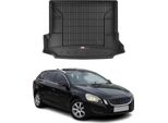 Omac Rivestimento Del Bagagliaio In Gomma Per Volvo V60 2011-2018 Rivestimento Del Bagagliaio In Tpe Nero