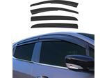 4X Paravento Parapioggia Per Opel Astra H 2004-2010 Acrilico Scuro
