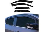 4X Paravento Parapioggia Per Seat Ibiza 2002-2008 Acrilico Scuro