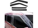 4X Paravento Parapioggia Per Fiat Doblo 2010-2024 Acrilico Scuro
