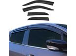 4X Paravento Parapioggia Per Citroen Xsara 1997-2006 Acrilico Scuro
