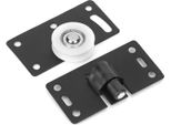 Set Di Ruote Scorrevoli In Acciaio Laminato A Freddo Hardware Disco Per Armadio Guardaroba