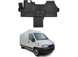 2006-2020 Fiat Ducato Tappetini Tpe Nero 1 Pezzo
