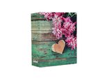 Vmc Album Per 304 Foto 10X15 Cm. Nessuna Descrizione Cuore Di Fiore Verde