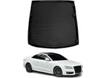 Tappetino Per Bagagliaio Vaschetta Portaoggetti Per Audi A5 Coupé 8T3 2007-2016 Gomma Nera