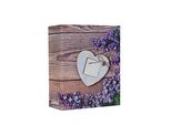Vmc Album Per 304 Foto 10X15 Cm. Nessuna Descrizione Fiore Cuore Viola