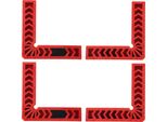 4Pcs Set Falegname L - Forma 90 Gradi Angolo Retto Posizionatore Angolo Morsetto Strumenti Di Falegnameria