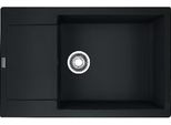 Franke Maris - Lavello Fragranite Mrg 611-78 Bb, 780X500 Mm, Nero Opaco 114.0637.575