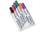 Legamaster 7-110096 Pennarello Per Lavagne Tz 1 - Confezione Da 6, Ricaricabile, 1,5 - 3 Mm, 6 Colori