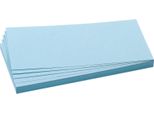 Franken UMZ102018 Biglietto Di Presentazione - Rettangolo, 205 X 95 Mm, Azzurro, 500 Pezzi