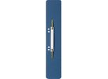 Listelli Di Pinzatura Leitz, 60 X 305 Mm, Cartoncino Manila, Blu