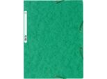 Exacompta 55503E Cartella Angolare Exacompta, Din A4, Cartone, Verde